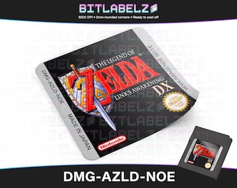 The Legend of Zelda: Link's Awakening Dx » Replacement Label » DMG-AZLD-NOE