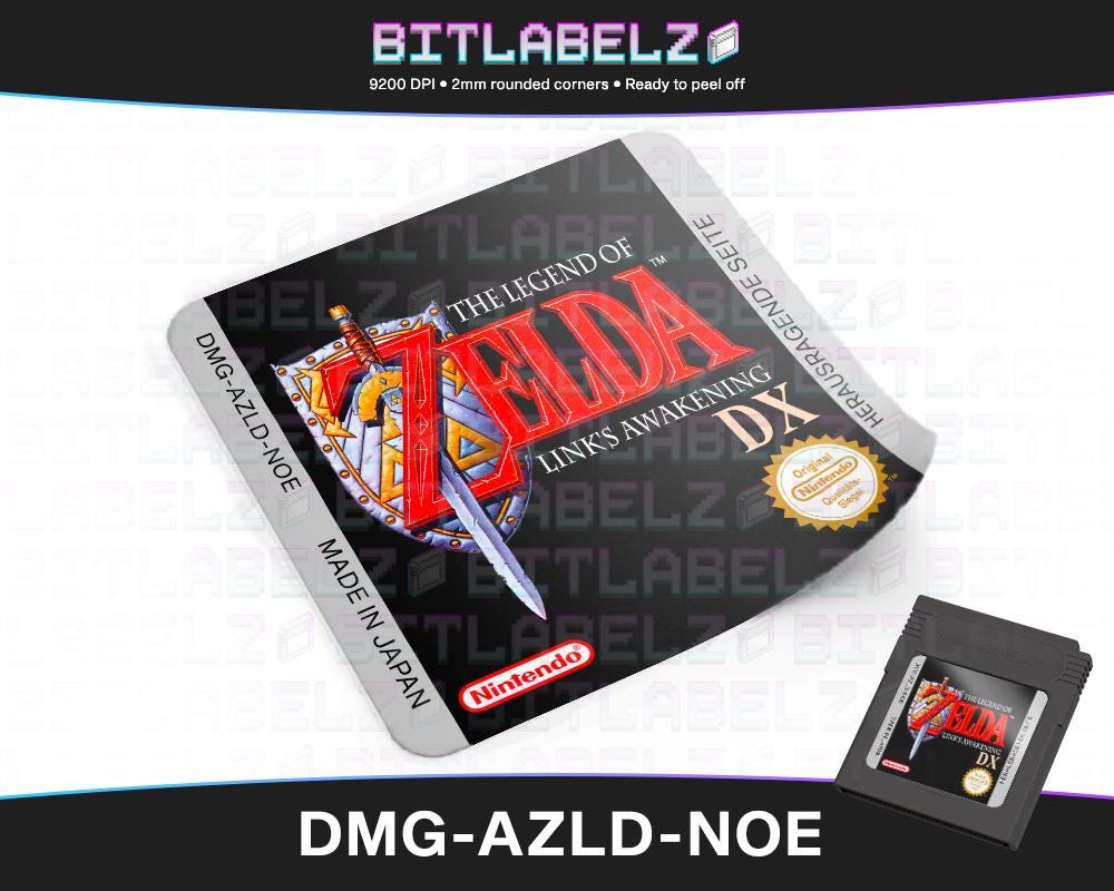 The Legend Of Zelda: Link's Awakening DX (Game Boy Color) – Neuf Sous Blister !