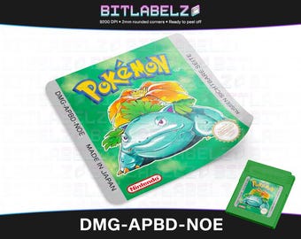 Pokemon Green Trading Card Game Style » Custom Replacement Label » DMG-APBD-NOE