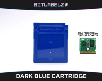 Dark Blue Game Boy Replacement Cartridge Shell » Replacement Housing