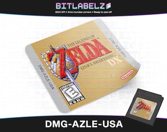 La Légende de Zelda : Link's Awakening Dx » Étiquette de remplacement » DMG-AZLE-USA