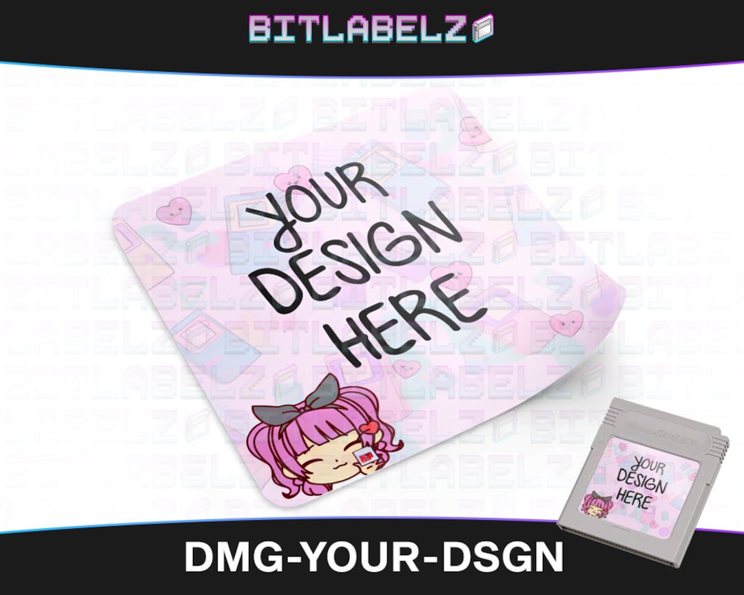 Custom Game Boy / Game Boy Color Label » Replacement Label » DMG-YOUR ...