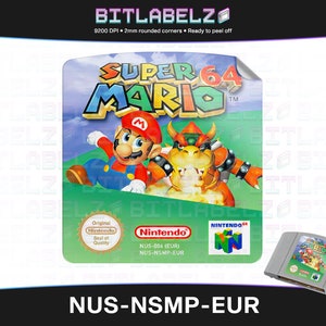 Super Mario 64 » Replacement Label » NUS-NSMP-EUR