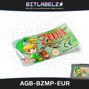 The Legend of Zelda: The Minish Cap » Custom Replacement Label » GTC-BZMP-EUR