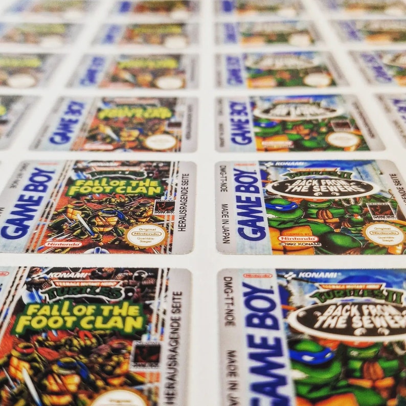 Custom Game Boy / Game Boy Color Label » Replacement Label » DMG-YOUR ...