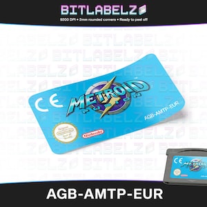 Metroid Fusion » Replacement Label » AGB-AMTP-EUR