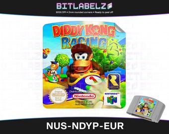 Diddy Kong Racing » Replacement Label » NUS-NDYP-EUR