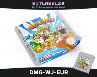 Wario Land - Super Mario Land 3 » Replacement Label » DMG-WJ-EUR