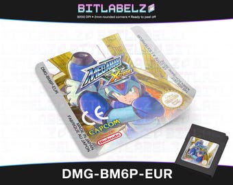 Mega Man Xtreme » Replacement Label » DMG-BM6P-EUR