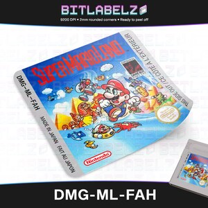 Super Mario Land » Etichetta sostitutiva » DMG-ML-FAH