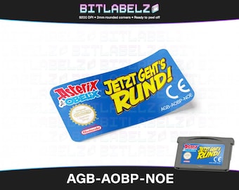 Asterix & Obelix Now things are getting exciting » Replacement Label » AGB-AOBP-NOE