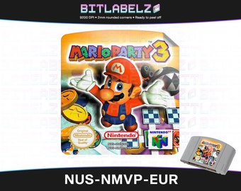 Mario Party 3 » Etichetta sostitutiva » NUS-NMVP-EUR