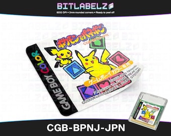Défi Pokémon Puzzle » Étiquette de remplacement » CGB-BPNJ-JPN
