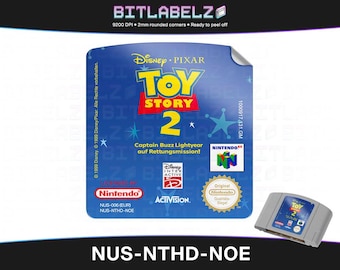 Toy Story 2 » Replacement Label » NUS-NTHD-NOE