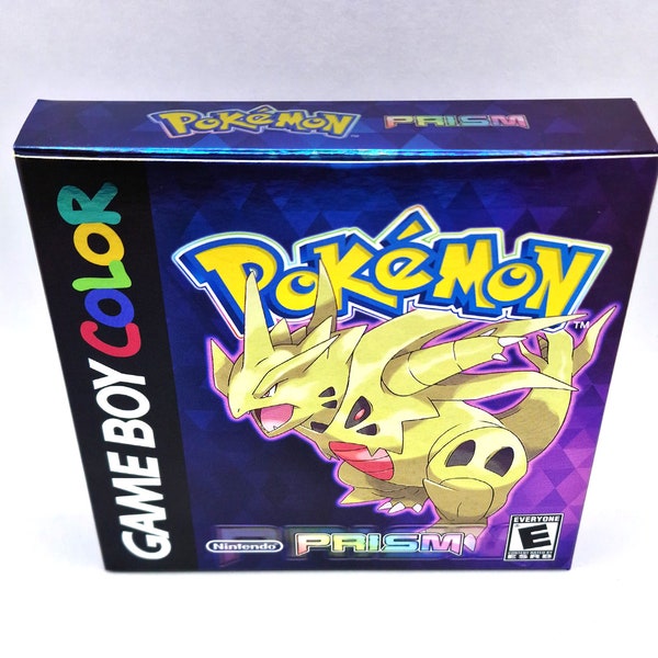 Pokemon Prism for Game Boy Color | Limited Metallic-Box | USA Version 2023