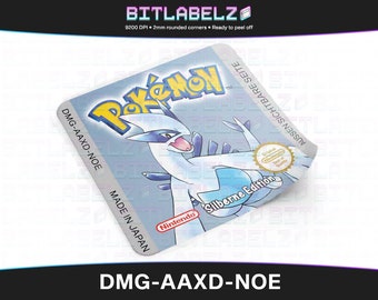 Pokemon Silberne Edition » Replacement Label » DMG-AAXD-NOE » Silver Effect