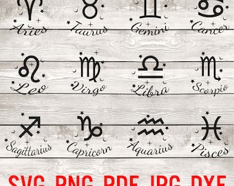 Svg astrologie, zodiaque svg, Svg signe du zodiaque, Clipart zodiaque, horoscope Svg, svg céleste, signes du zodiaque svg, svg de la Vierge