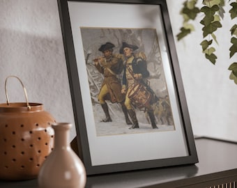 Revolutionary War Framed Print