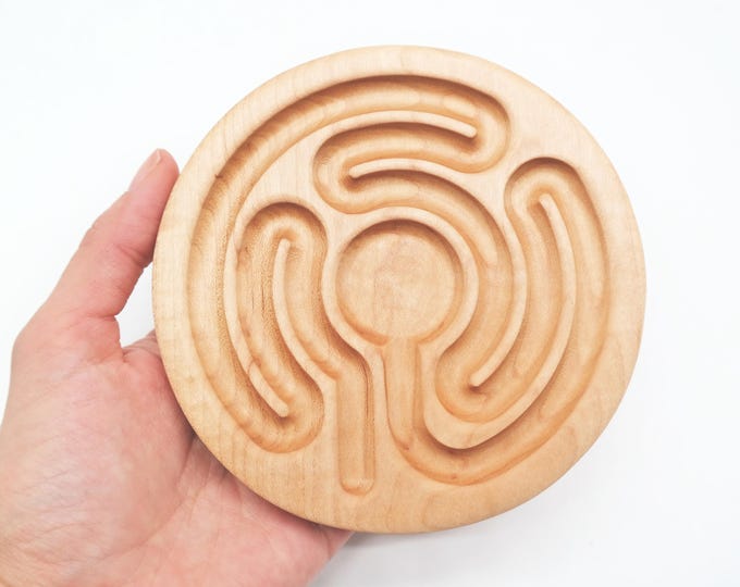 Radial Pocket Finger Labyrinth Ideal for Mindful Breathing, Handheld ...