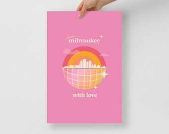 Milwaukee Globe Poster