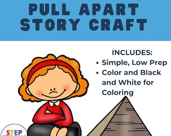 十の災いの引き出し式ブック工作｜子ども向けモーセ聖書物語アクティビティ｜日曜学校、ホームスクール、家族の祈り