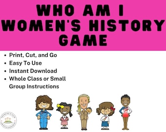 女性史「私は誰？」ゲーム