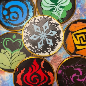 Elemental Coasters