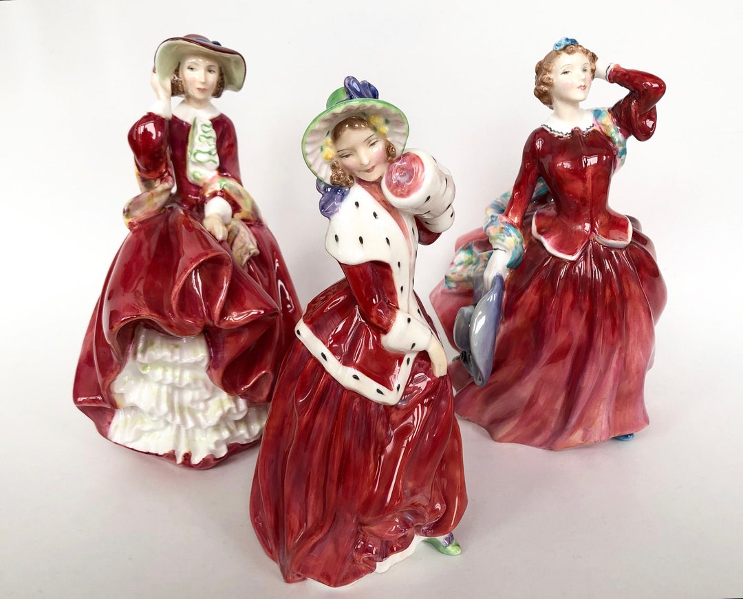 Royal Doulton Figurine. Top O the Hill, Blithe Morning, Christmas Morn ...