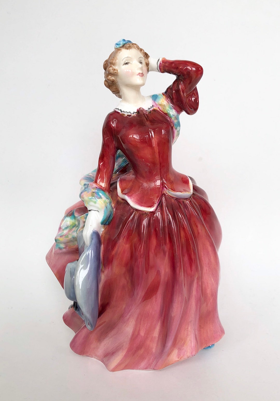 Royal Doulton Figurine. Top O the Hill, Blithe Morning, Christmas Morn ...