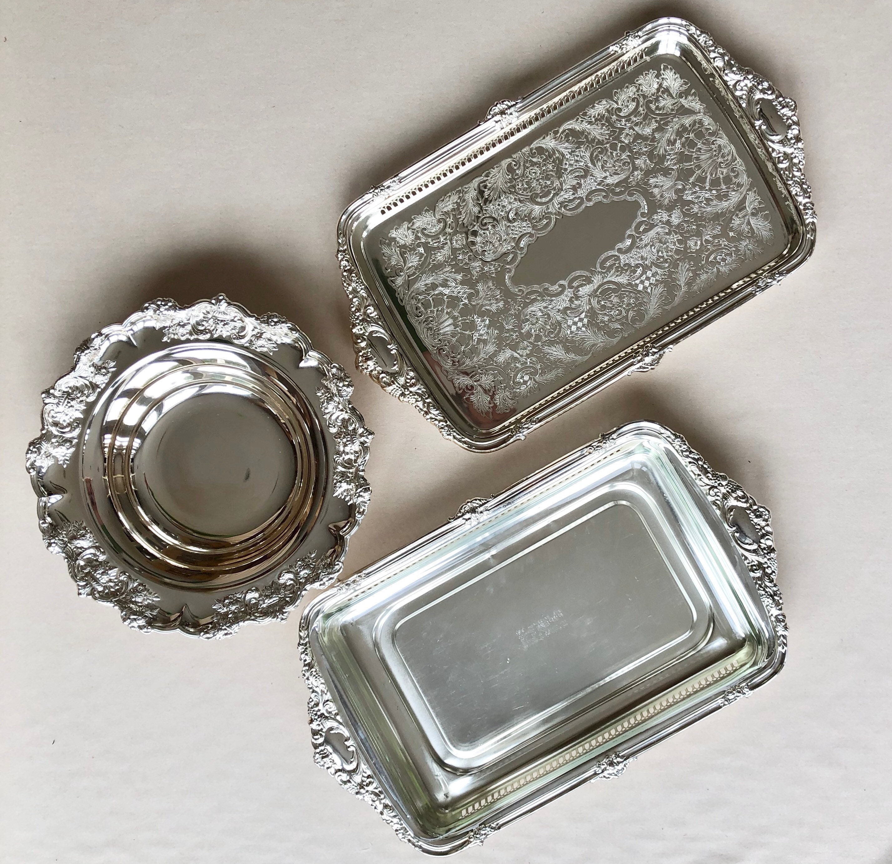Vintage Silver Plated Serving Dishes From WMF Germany. Tray Etsy