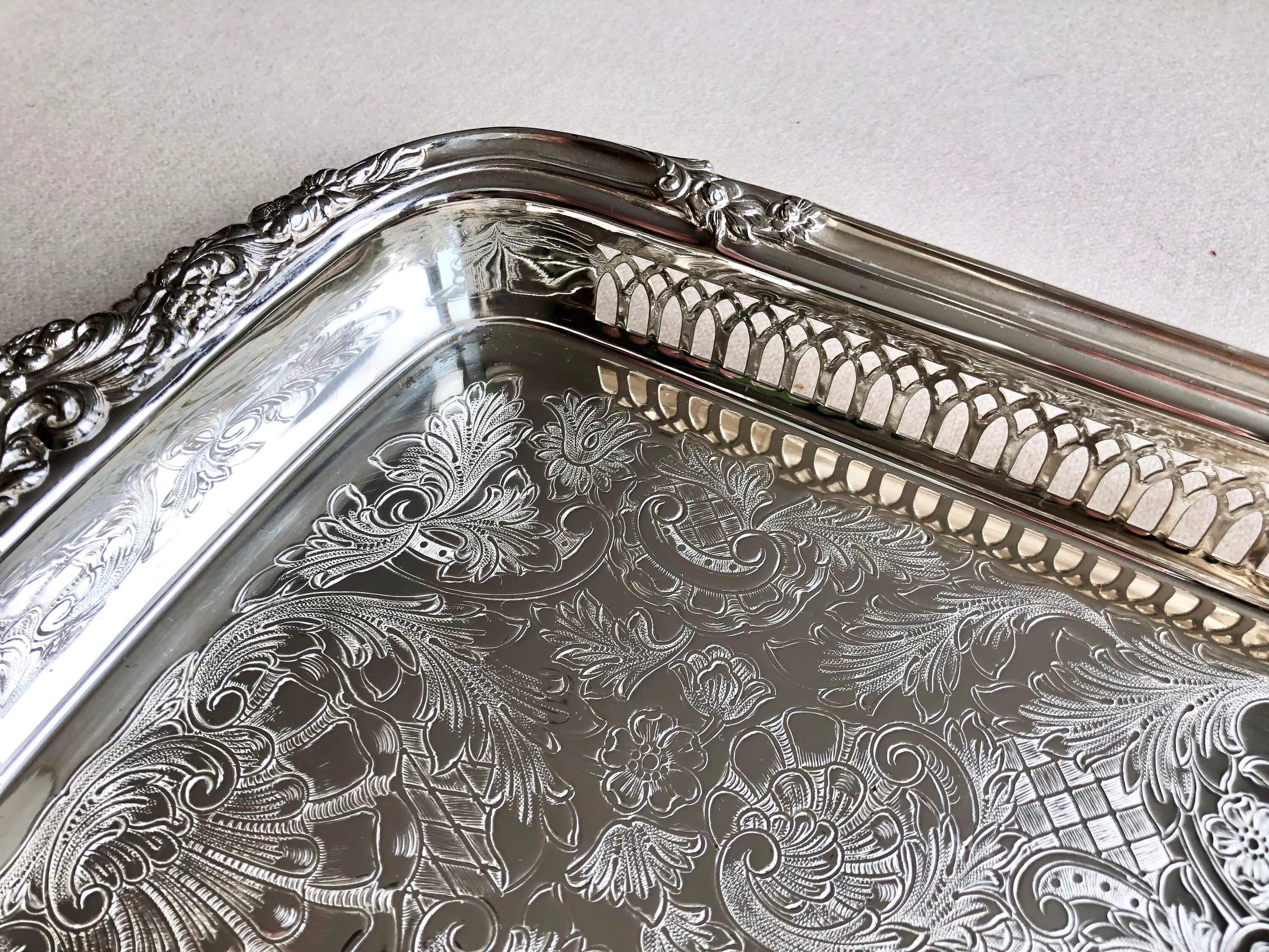 Vintage Silver Plated Serving Dishes From WMF Germany. Tray Etsy