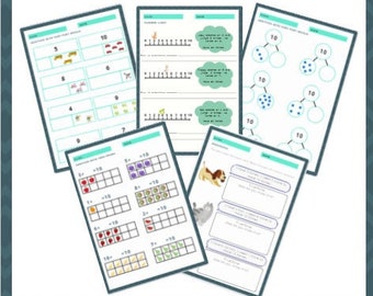 Ultimate Addition to 10 worksheet pack - Class work sheets, home learning, homework pack