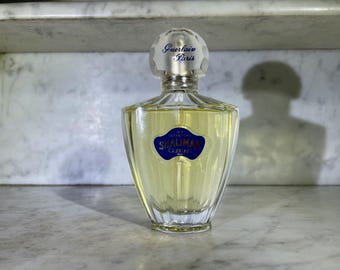 Vintage Shalimar Perfume and Eau De Toilette, 2 Bottles Guerlain