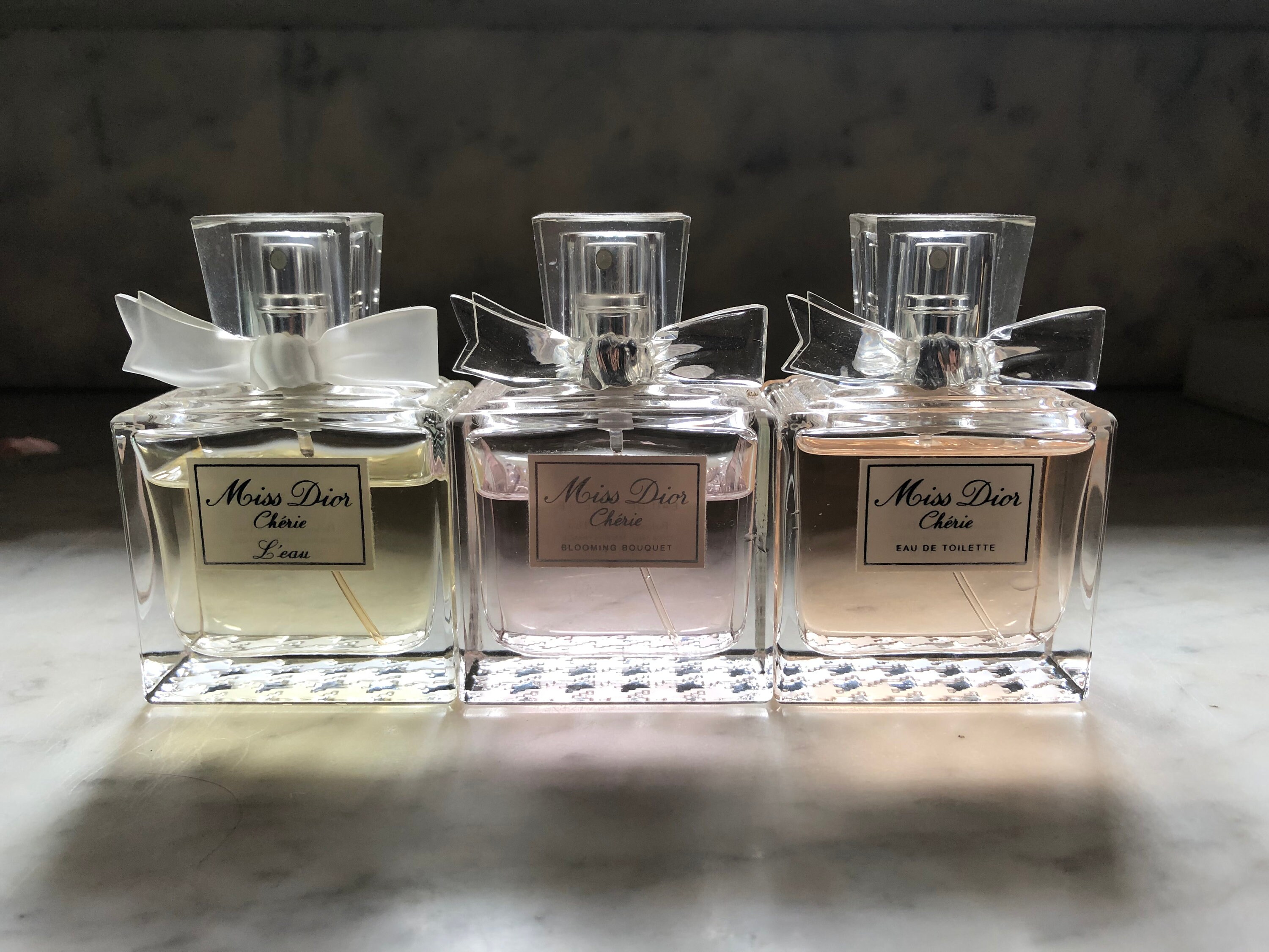 Miss Dior Chérie three Bottles Lot - Etsy
