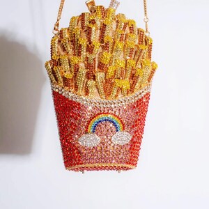 French fry clutch sale