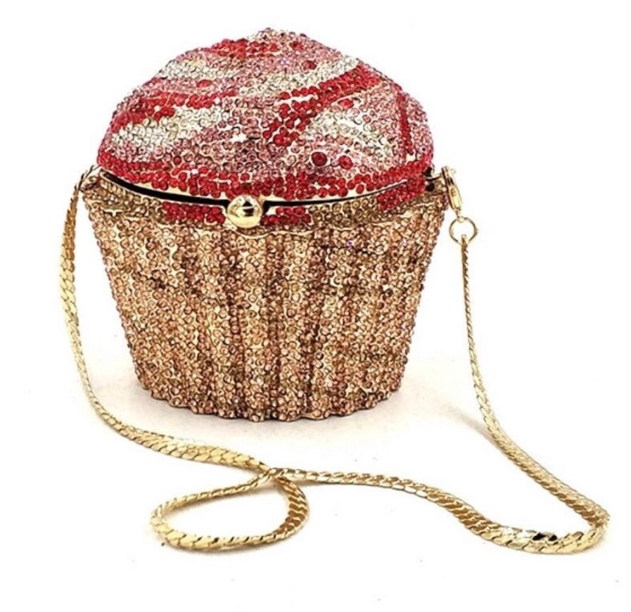 Diamond cupcake purse hotsell