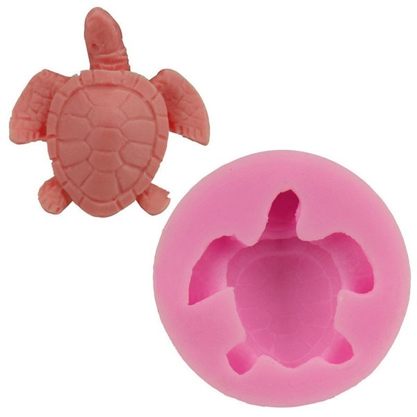 3D Sea turtle silicone mold diy cake decorating tools