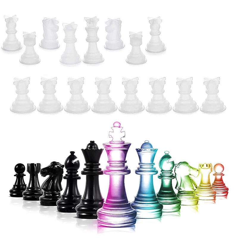 Chess Pieces Mold - Rook, Bishop & Knight - Tomric Systems, Inc.