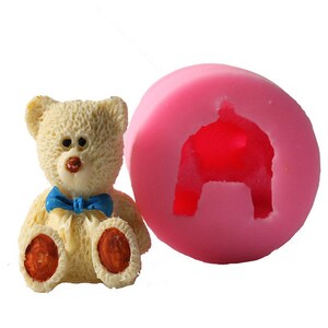 Silicone Mold Cute Bear Cute Bear Teddy Perfect for Epoxy Resin