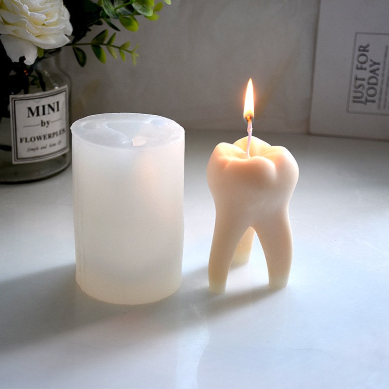 Mushroom Candle UV Crystal Epoxy Resin Mold, Aromatherapy Plaster