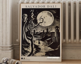 サルバドール・ダリ『夏の夜の絵画』、デジタルダウンロード
