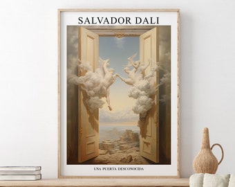 Salvador Dali Door With Trompeloeil, Digital Download, Exhibition