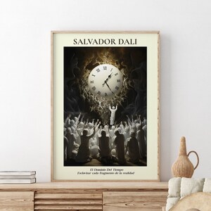 Salvador Dali Schmelzuhr, Digitaldrucke, Salvador Dali Uhr, berühmter Künstler Drucke