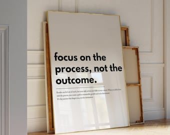 Motivational Quote Print: Uplifting Home Office Wall Art (PDF & JPG Downloadable Files, 20x28 Inches)