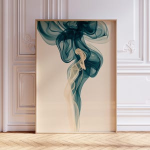 Salbei Grün Ästhetisches Plakat, Salbei Grün Wandkunst, minimalistisches Plakat, Erdfarben Wandkunst, druckbare Wandkunst, Wohnzimmerdekor