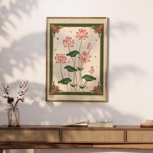 Pink Lotus Art Print