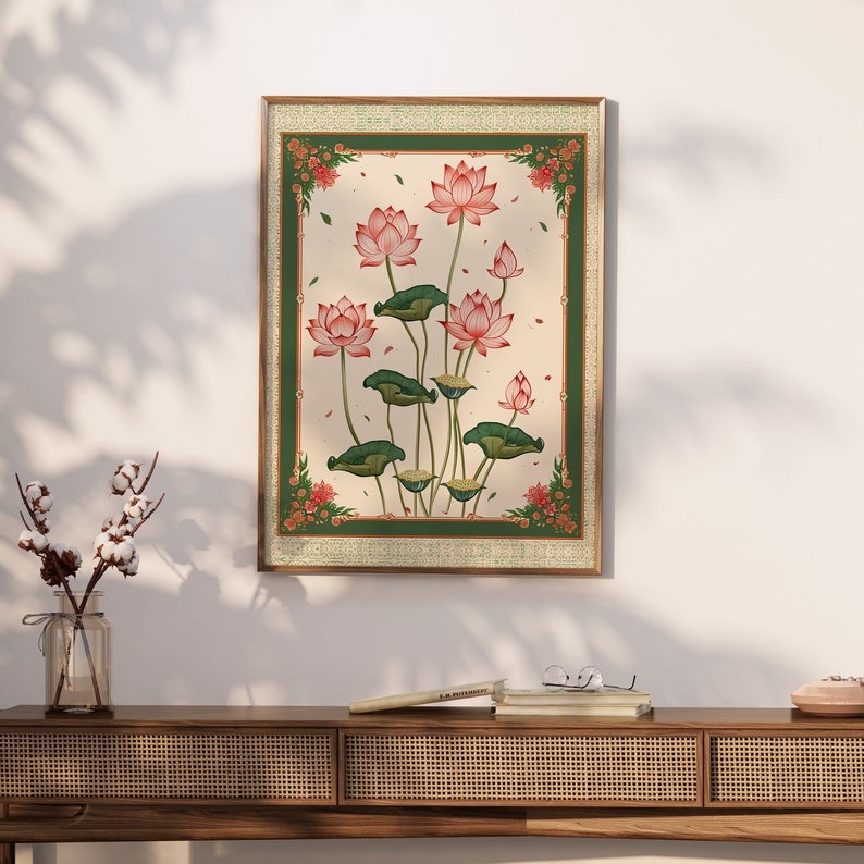 Pink Lotus Art Print