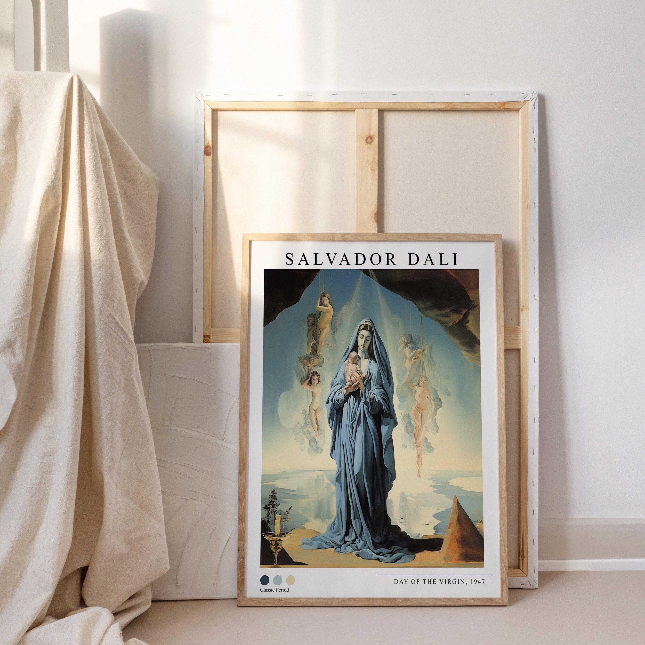 サルバドール・ダリ『聖母マリアの日の絵画』、デジタル