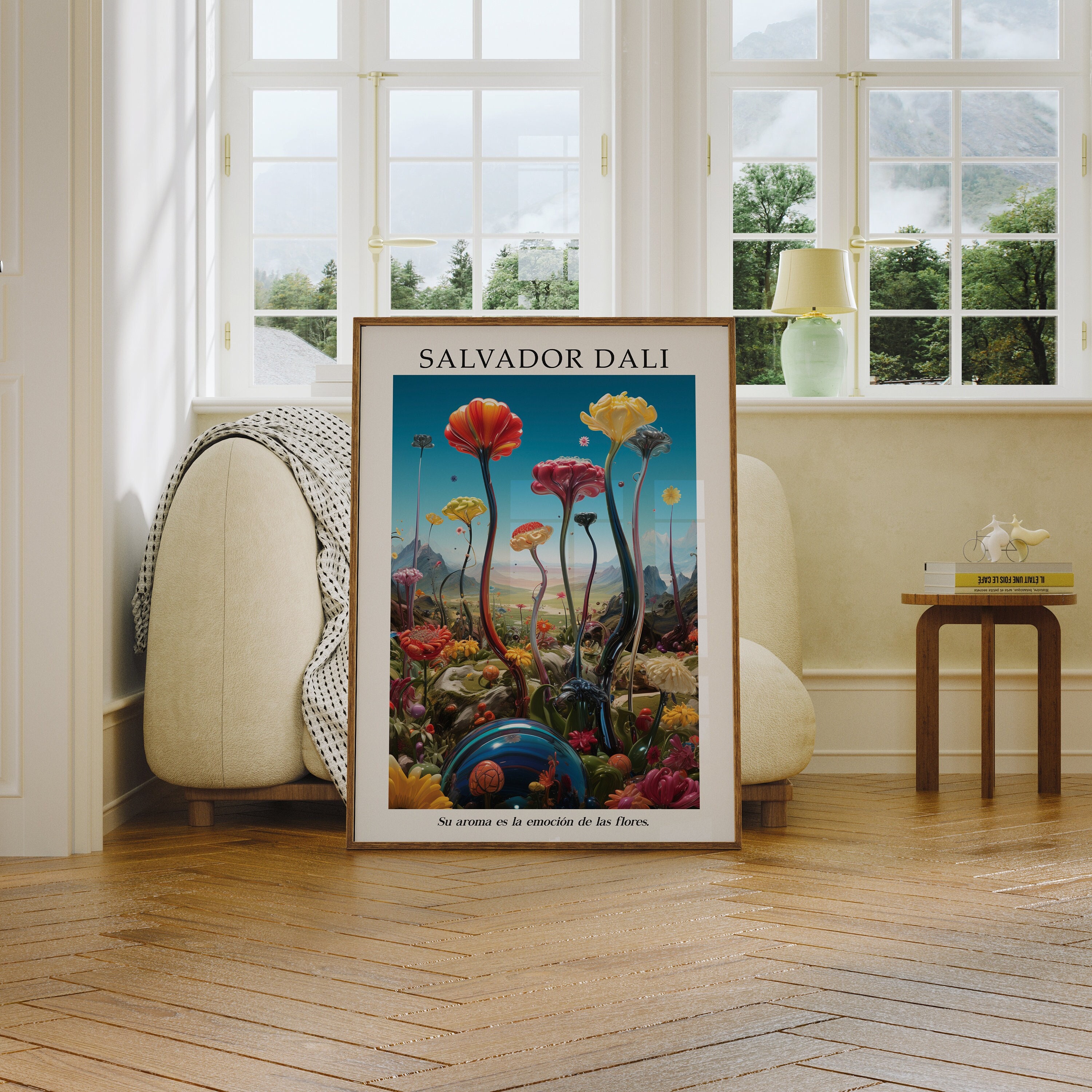 Salvador Dali, Salvador Dali Print, Flower Market, Surreal Painting, Famous Artist Prints, Dali Art Print, Digital Prints