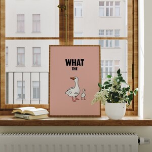 what the duck poster